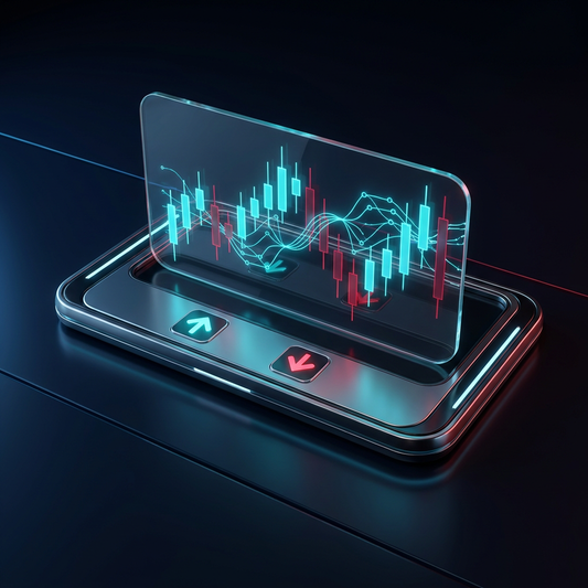 AI buy sell signal indicator for TradingView chart with glowing predictive overlay